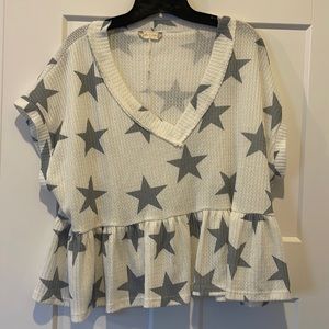 Alter’d State Star pattern crop top